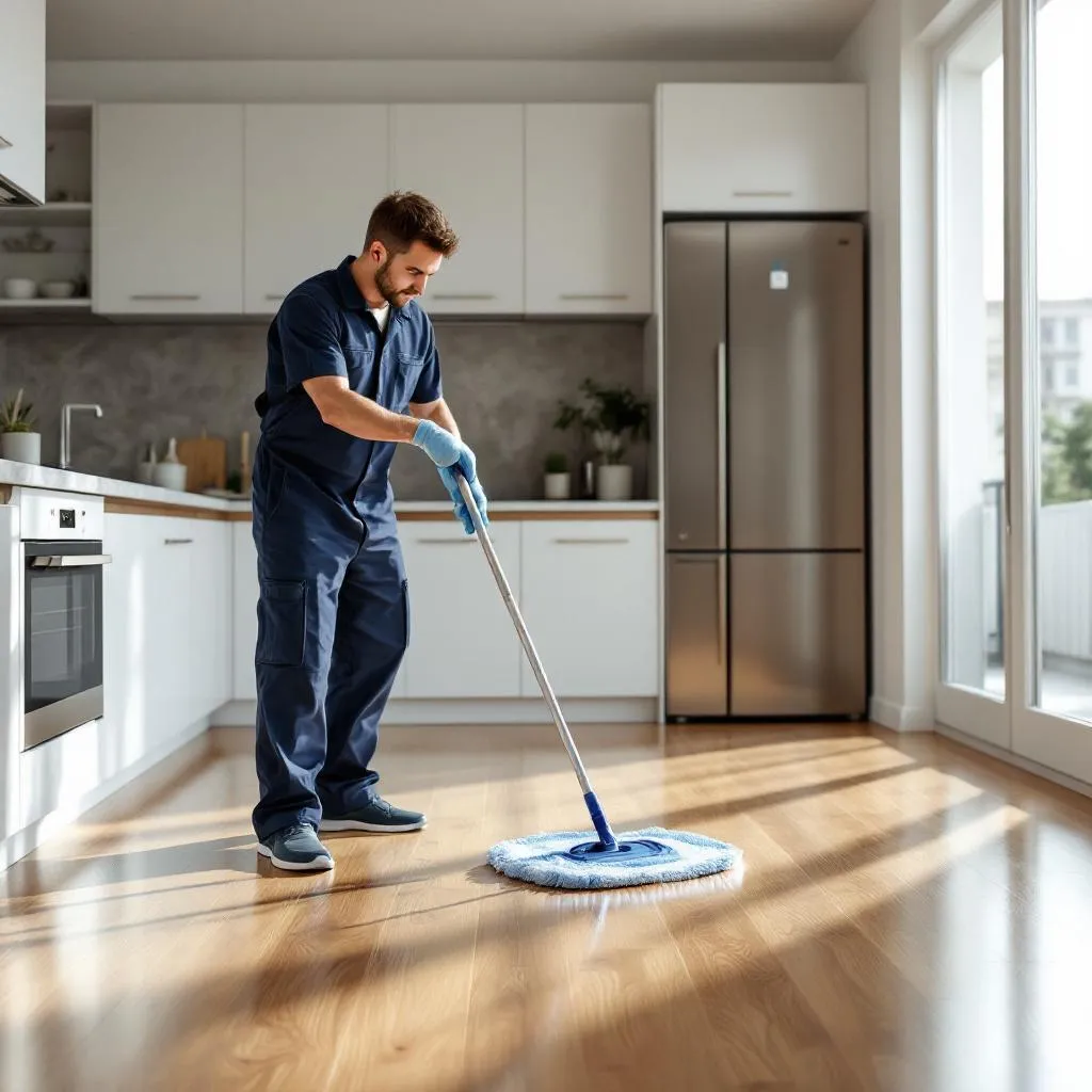 Nettoyage de fin de chantier après travaux
